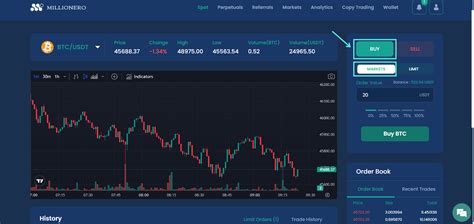 How To Trade Crypto On Millionero Spot Trading Millionero Magazine