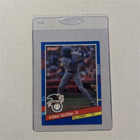 Donruss Ken Griffey Jr Multiple Misprint And Error Card