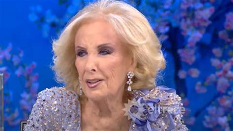 Con ganas de vivir muchos años más Mirtha Legrand dio la razón por la