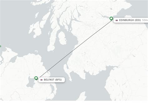 Direct Non Stop Flights From Belfast To Edinburgh Schedules