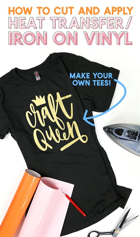 How To Use Heat Transfer Vinyl A Beginner S Guide To Cutting And