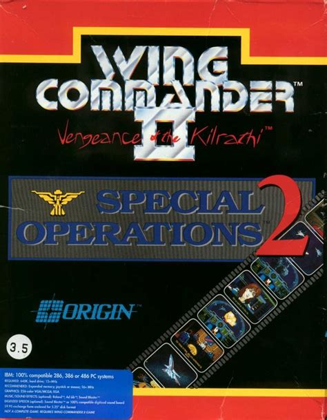 Wing Commander II Vengeance Of The Kilrathi Special Operations 2