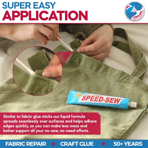 Speed-Sew Fabric Glue (Crafts & Workwear) – Trusted for over 50 years. Don't Sew it! Speed-Sew it!