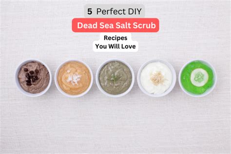 5 Perfect Diy Dead Sea Salt Scrub Recipes You Will Love