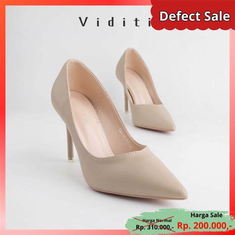 Jual Defect Sale Viditi Kyara Doff High Heels Cm Shoes Sepatu