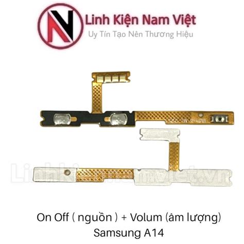 On off nguồn Volum âm lượng Samsung A14