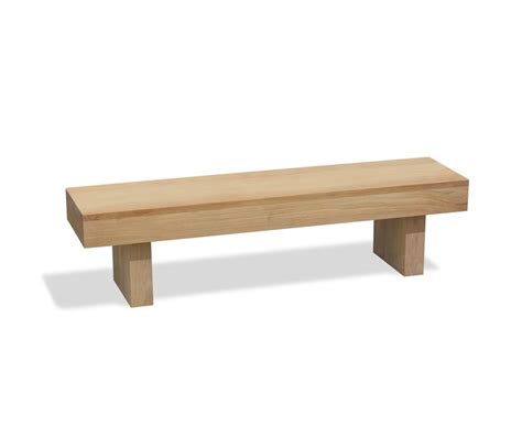 Woodland Teak Backless Bench 18m