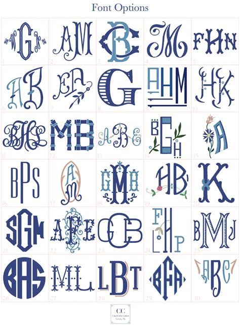 30 Of The Best Free Monogram Fonts Artofit