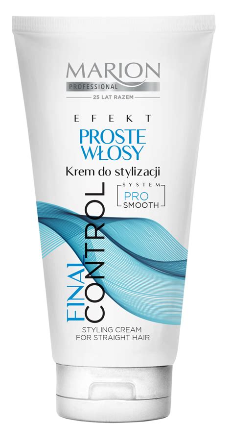 Marion Final Control Krem do stylizacji włosów prostych 150ml