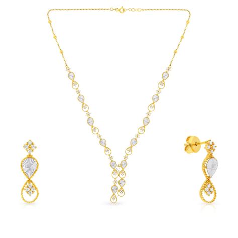 Buy Malabar Gold Necklace Set Nsfrnkbd3csp For Women Online Malabar Gold And Diamonds