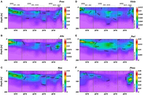 Frontiers Assessing Pigment Based Phytoplankton Community