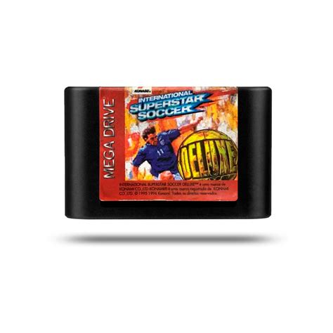 International Superstar Soccer Deluxe Usado Mega Drive Shock Games