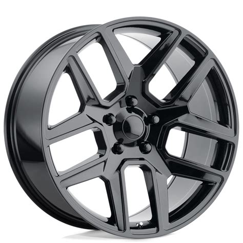 Performance Replicas Wheels Pr Gloss Black Rims Oec