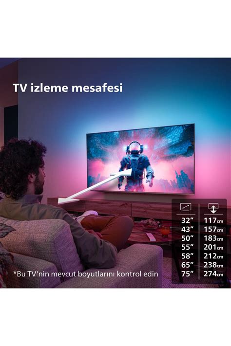 Philips 65OLED808 65 165 Ekran Uydu Alıcılı 4K Ultra HD Smart