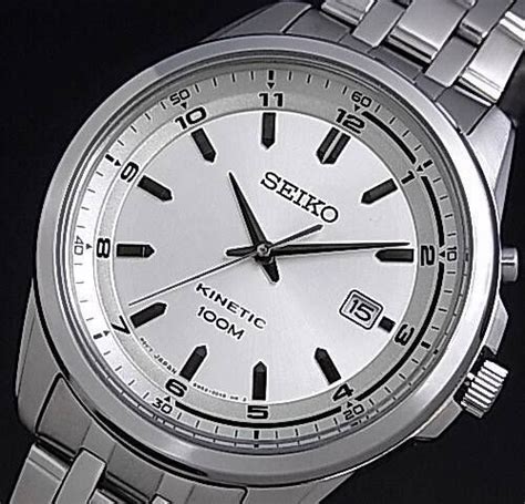 Seiko Mens Kinetic 100m Watch Ska629p1 Warranty Box Rrp 230 Seiko Men Seiko Watches