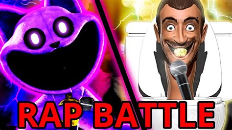 Catnap Vs Skibidi Toilet Rap Battle Song Music Video Poppy Playtime