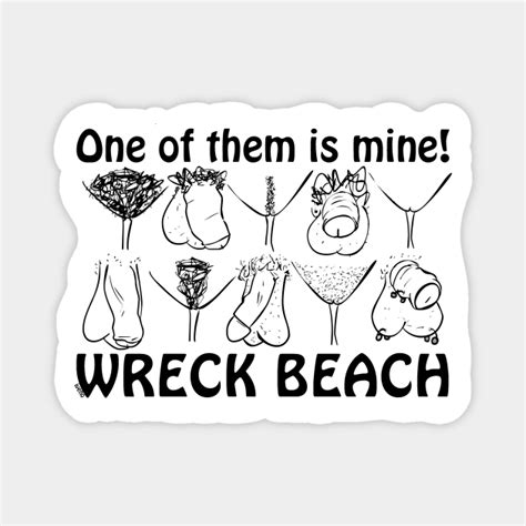 Nude Beach Iveno Magnet TeePublic