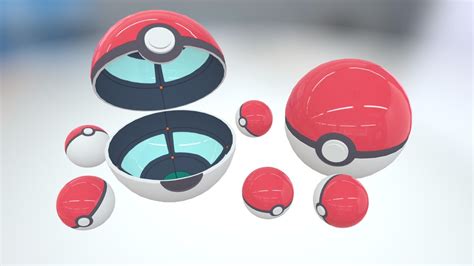 Pokeballs 3d Model By Oliverzalez 37034e2 Sketchfab