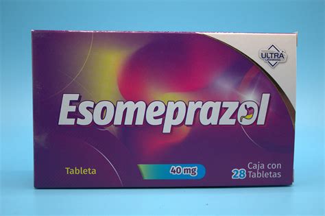 ESOMEPRAZOL 40MG 28 TABLETAS Farma Gen