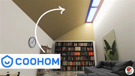 Slanted Roof With Skylight In Coohom Coohom Tutorial Youtube