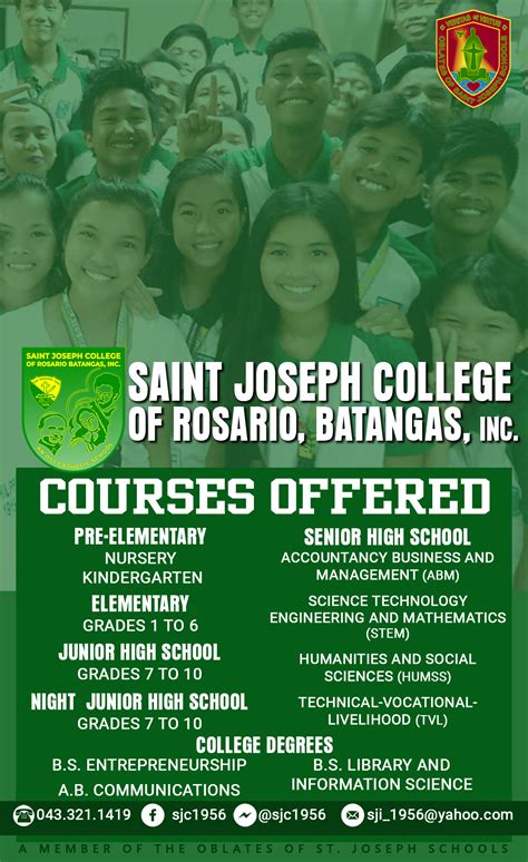 Schools Oblates Of St Joseph St Joseph Province Philippines