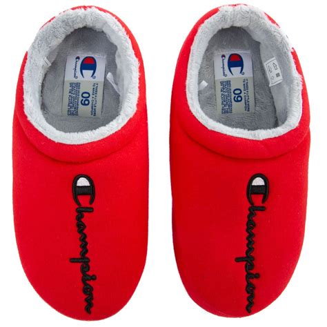 Champion Shuffle Script Slippers Cp100336m Karmaloop