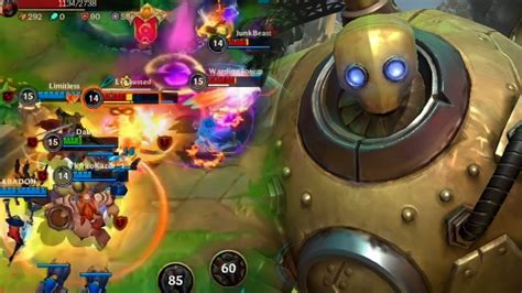 Wild Rift Blitzcrank Gameplay League Of Legends Wild Rift Youtube