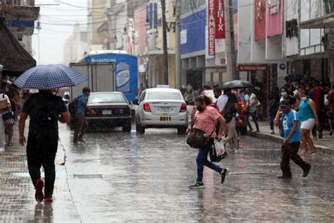 Onda Tropical Traer Fuertes Lluvias A Yucat N As Estar El Clima