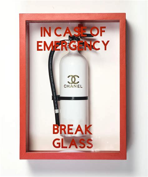 Plastic Jesus In Case Of Emergency Break Glass Chanel Luxury Brand