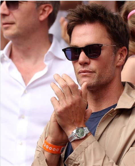 Tom Brady Alla Finale Del Roland Garros Dago Fotogallery