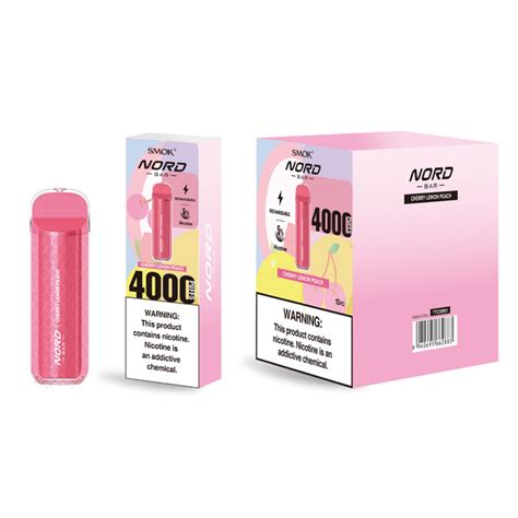 Smok Nord Bar 4000 Puffs Rechargeable Disposable Device 2 5