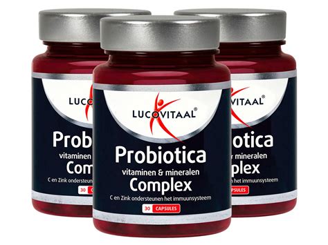 Lucovitaal Probiotica Complex 3 X 30 Capsules Aanbieding IBOOD