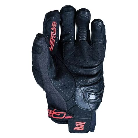 Gants Five Stunt Evo Replica Shade Noir Rouge Gants Moto Été