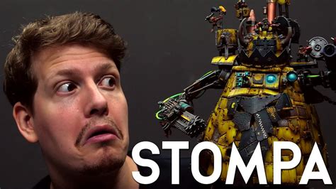 Ich habe das GRÖSSTE Games Workshop Modell angemalt den Ork Stompa