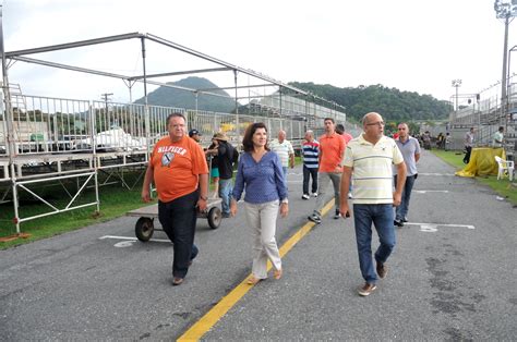 Vice Prefeita Visita Sambodromo Banco De Imagens Prefeitura PG