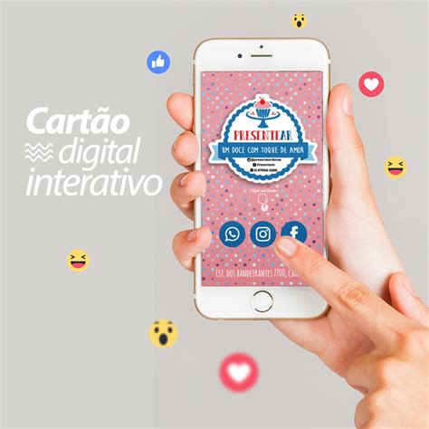 Cartão Digital Interativo Elo7 Produtos Especiais