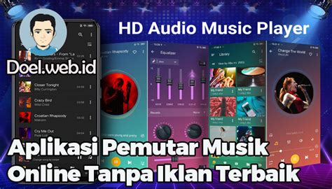 5 Aplikasi Pemutar Musik Online Tanpa Iklan Terbaik