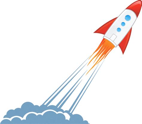 Rocket Taking Off Transparent Png Stickpng