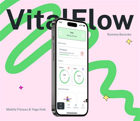 Mobile Fitness App/ VitalFlow :: Behance