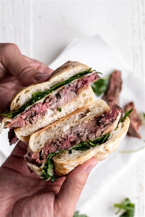 Ribeye Steak Sandwich With Horseradish Mayo