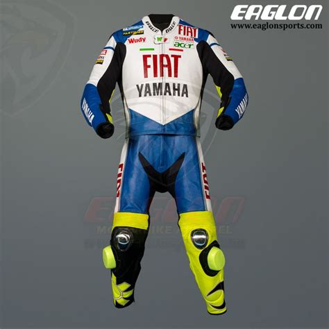 Valentino Rossi Fiat Yamaha Motogp Leather Race Suit Eaglon