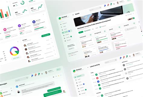 Workload Project Management Admin Dashboard Ui Behance