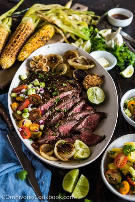 Pineapple Marinated Flank Steak Omnivores Cookbook