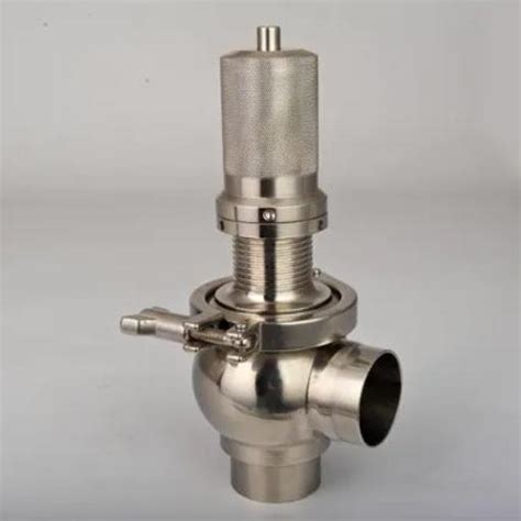 DIN ISO 3A SMS Rjt Sanitary Hygienic Stainless Steel Safety Valve