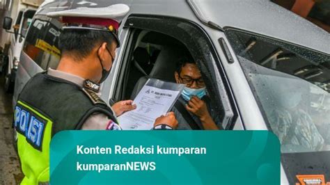 Foto Penyekatan Hari Pertama Larangan Mudik Di Gerbang Tol Cikupa