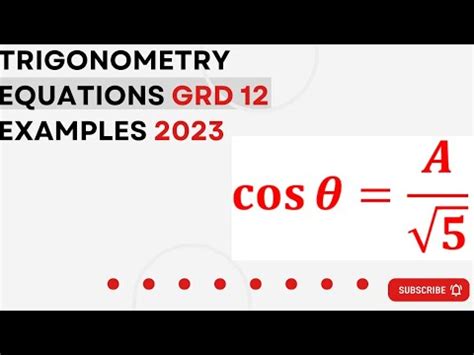 Trigonometry Cast Diagram Grd E G Youtube