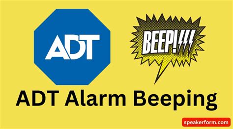 Adt Alarm Beeping Here S How To Stop The Annoying Sound