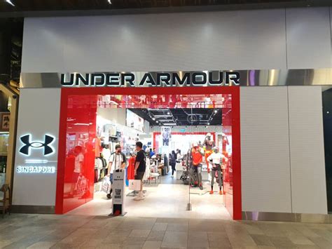 Singapore Under Armour Outlet Editorial Photography Image Of Crowd