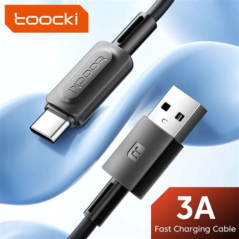 Toocki Cable Usb Tipo C De Carga R Pida A Para M Vil Cable De Datos