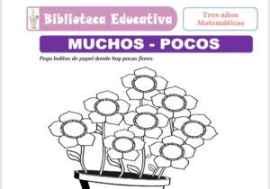 Muchos pocos para Nivel inicial de tres años Biblioteca Educativa